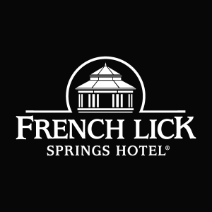 French Lick Springs Hotel white Logo Vector
