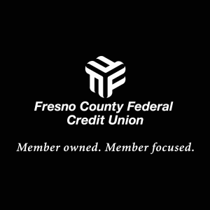 Fresno County Federal Credit Union white Logo Vector