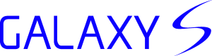Galaxy S blue Logo Vector