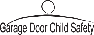 Garage Door Child Safety Logo Vector