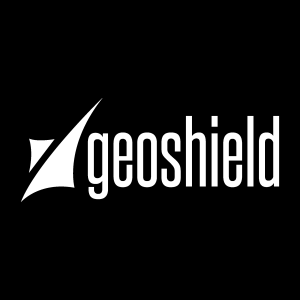 Geoshield white Logo Vector