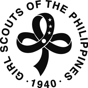 Girl Scouts of the Philippines black Logo Vector