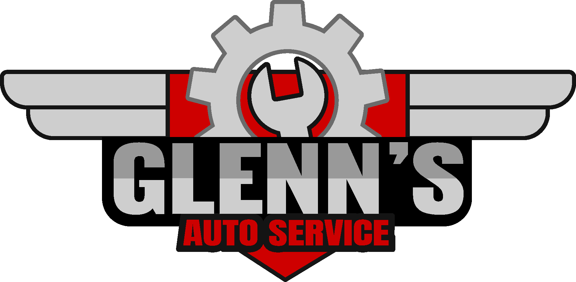 Glenn's Auto Service Logo Vector - (.Ai .PNG .SVG .EPS Free Download)