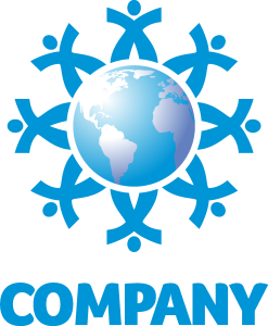 Global Family Logo Vector