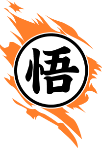 Goku Symbol Logo Vector