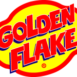 Golden Flake Logo Vector