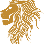 Golden Lion new Logo Vector