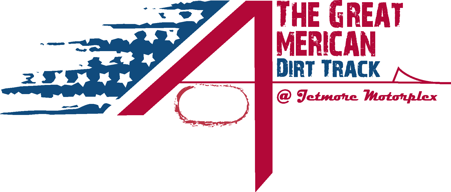 Great American Dirt Track Logo Vector