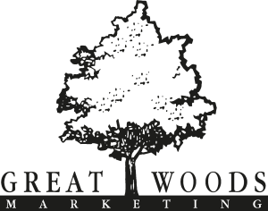 Great Woods Marketing Logo Vector