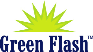 Green Flash Brewing Company Logo Vector