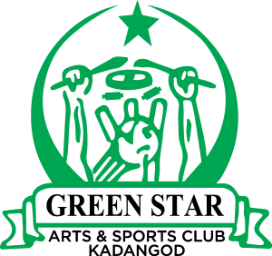 Green Star Kadangod Logo Vector