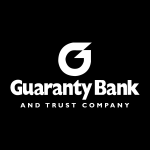 Guaranty Bank and Trust Company white Logo Vector