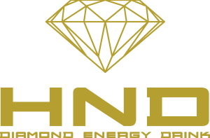 HND Diamond Energy Drink Logo Vector