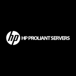 HP Proliant Servers white Logo Vector