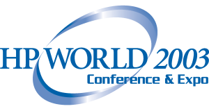 HP World 2003 Logo Vector