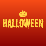 Halloween Angry Pumpkin Logo Vector