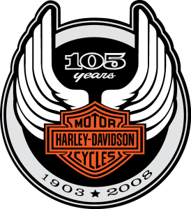 Harley 105 Logo Vector
