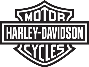 Harley Davidson Cycles Black Logo Vector