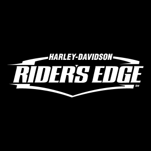 Harley Davidson Riders Edge white Logo Vector