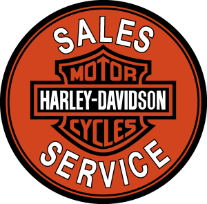 Harley Davidson Sales Service Logo Vector