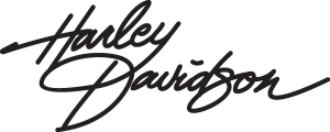 Harley Davidson Signature Logo Vector