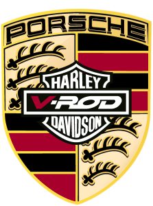 Harley Davidson V Rode Logo Vector