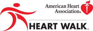 Heart Walk Logo Vector