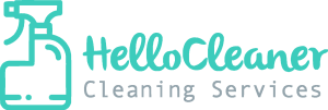 Hello Cleaner Logo Vector