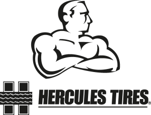 Hercules Tire black Logo Vector