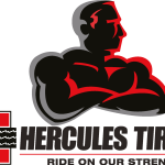 Hercules Tire red Logo Vector