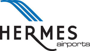 Hermes Airports Logo Vector