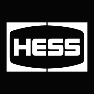 Hess white Logo Vector