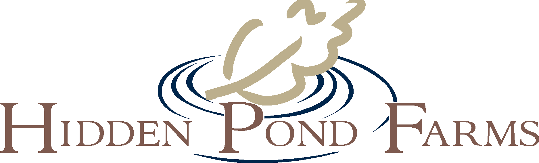 Hidden Pond Farms Logo Vector