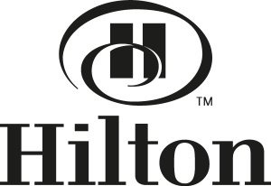 Hilton black Logo Vector