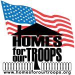 Homes for our Troops Logo Vector