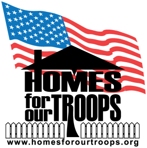 Homes for our Troops Logo Vector