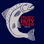 House Tully   family, duty, honor Logo Vector