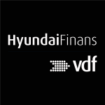 Hyundai Finans VDF white Logo Vector