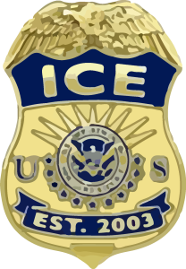 ICE Immigration and Customs Enforcement Logo Vector