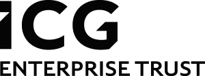 ICG Enterprise Trust  black Logo Vector