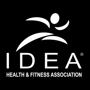 Idea Fitness & Wellness white Logo Vector