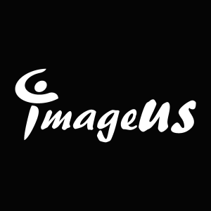 Imageus white Logo Vector