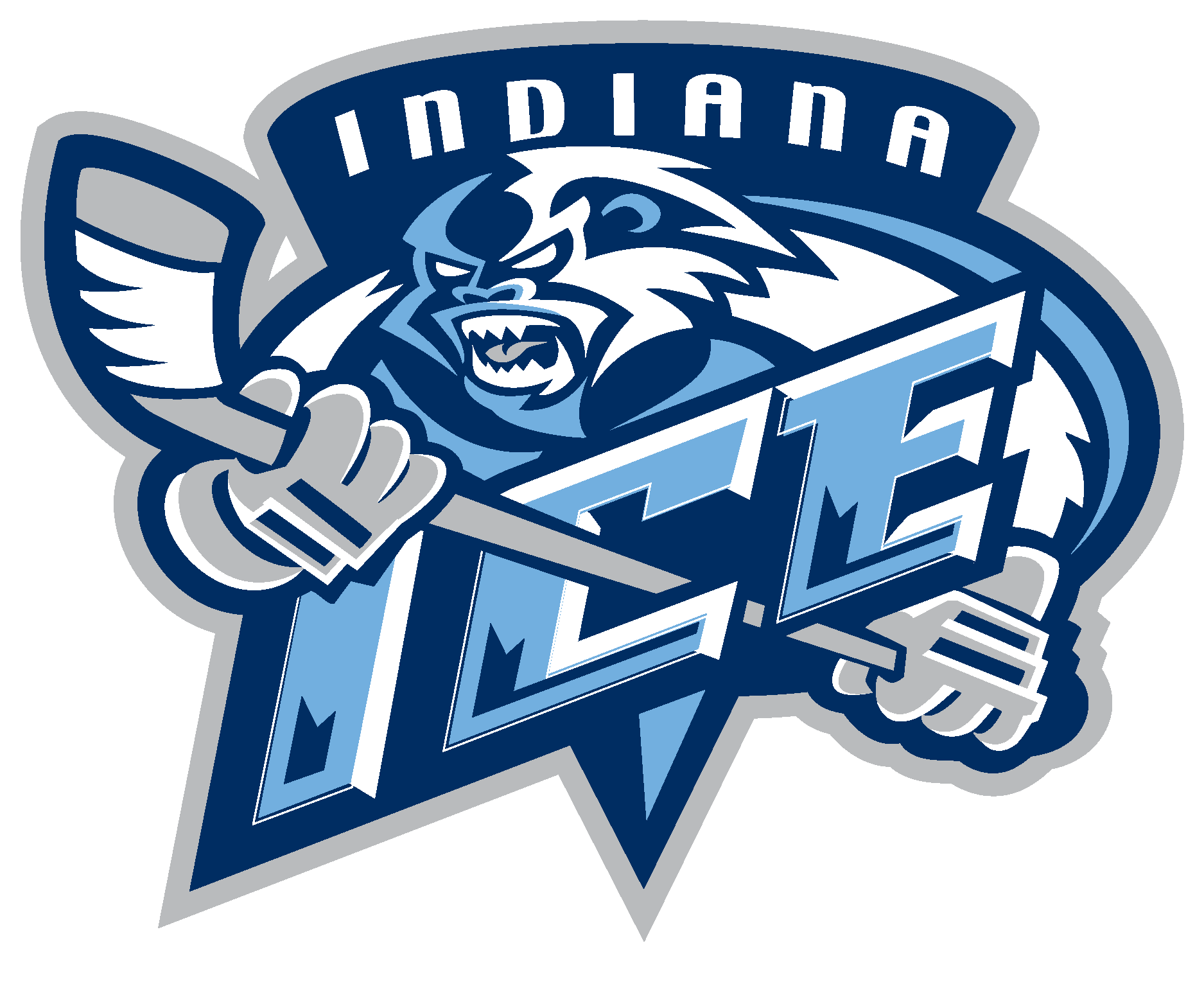 Indiana Ice Logo Vector