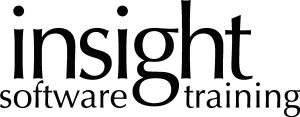 Insight Software Training black Logo Vector