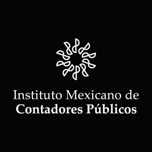 Instituto Mexicano de Contadores Publico white Logo Vector