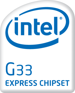 Intel G33 Express Chipset Logo Vector