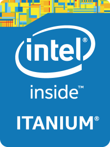 Intel Inside ITANIUM Logo Vector