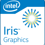 Intel Iris Graphics Logo Vector