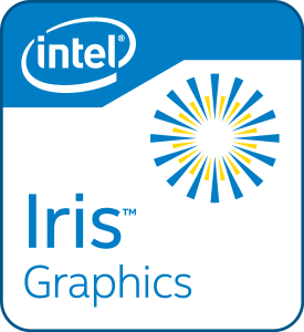 Intel Iris Graphics Logo Vector