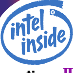 Intel Pentium II MMX Logo Vector